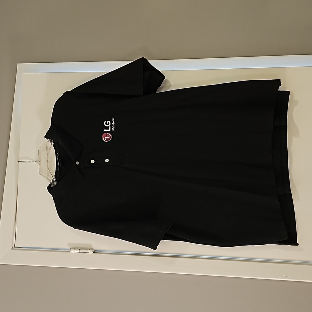 LG Electronics golf shirt
